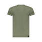 Green Cotton Men's T-Shirt