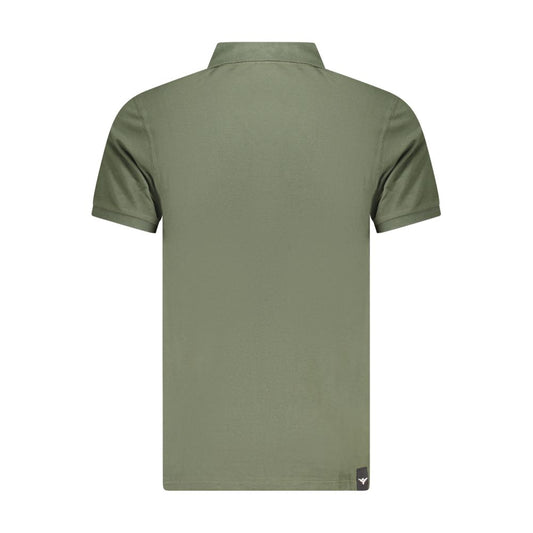 Green Cotton Polo Shirt