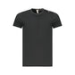 Black Cotton T-Shirt