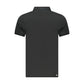 Black Cotton Polo Shirt