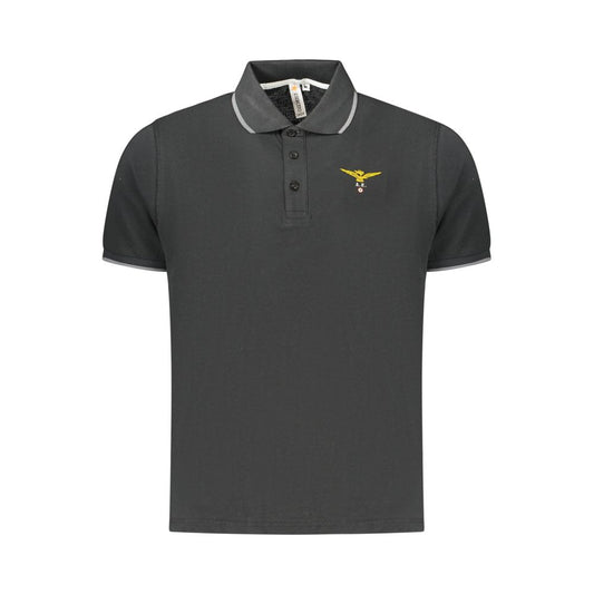 Nero Cotton Men Polo