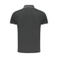 Black Cotton Polo Shirt