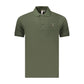 Green Cotton Polo Shirt
