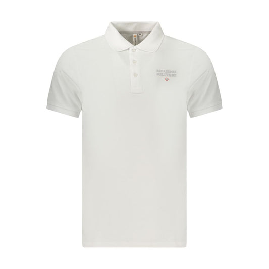White Cotton Polo Shirt