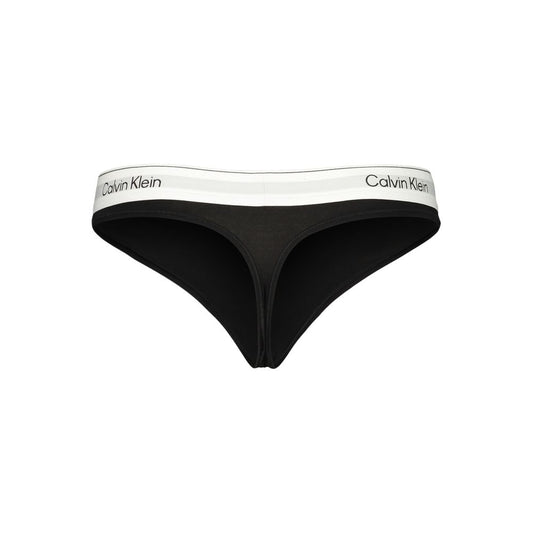 Black Cotton Women's Underwear