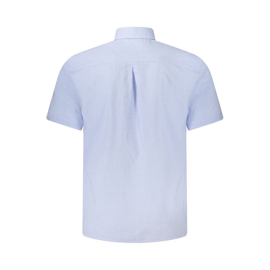 Light Blue Cotton Men's Shirt