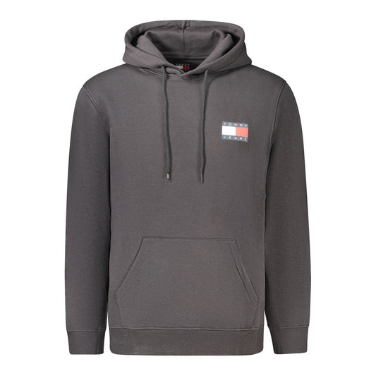Black Cotton Men's Sweatshirt