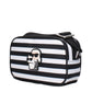Black Fabric Crossbody Bag