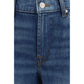 Blue Cotton Jeans Denim