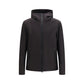 Black Polyester Shell Jacket