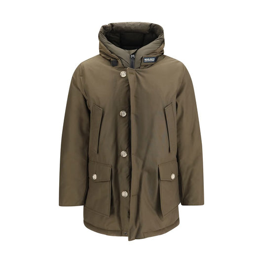 Bicolor Goose Down Coat