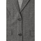 Black Polyester Blazer