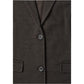 Brown Polyester Blazer