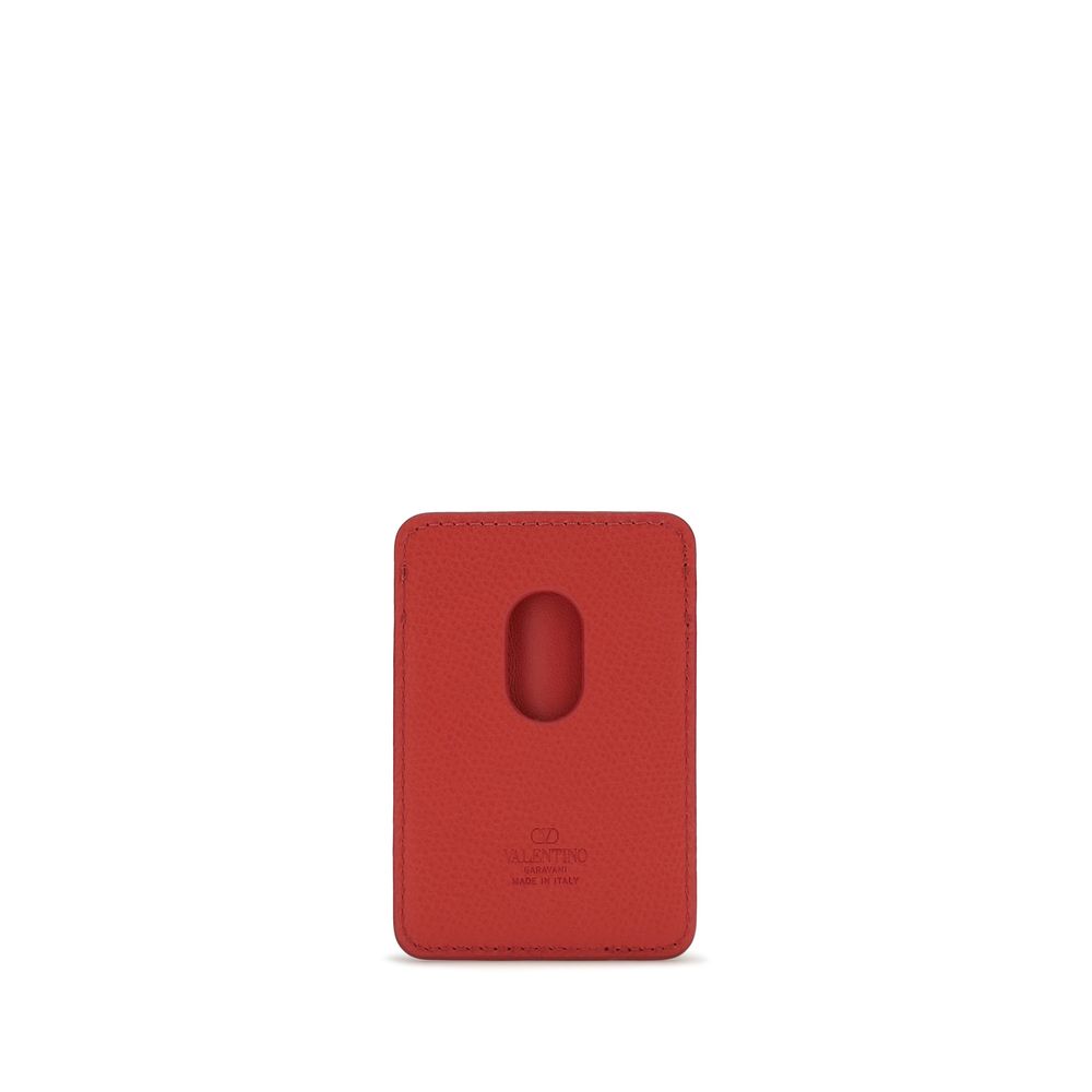Red Calf Leather Bos Taurus Wallet