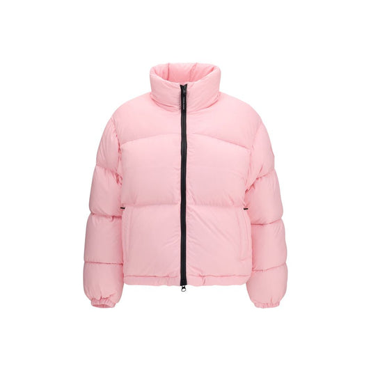 Multicolor Goose Down Full-Length Jacket