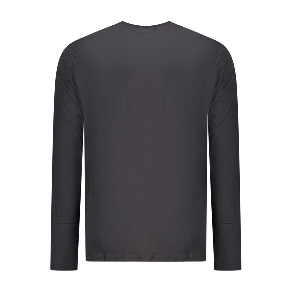 Black Cotton Mens T-Shirt