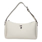 Gray Leather Shoulder Bag