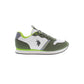 Green Polyester Men's Sneaker