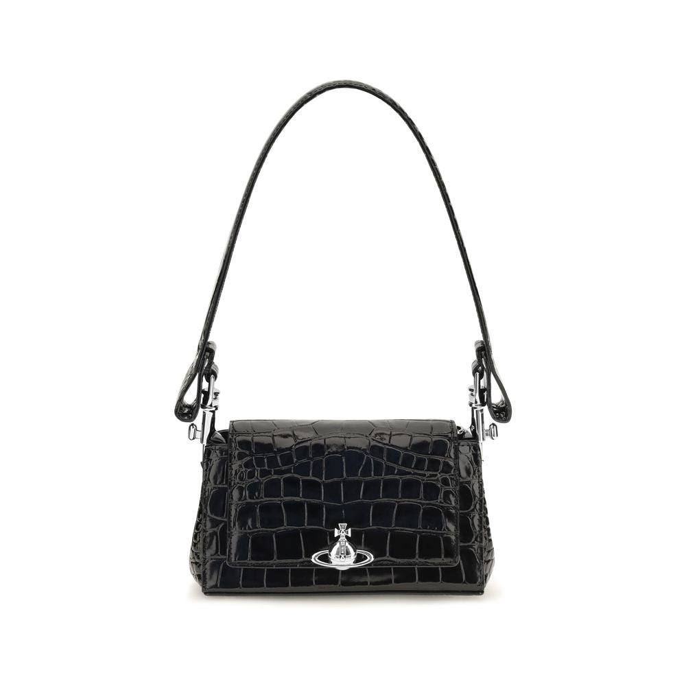Black Calf Leather Bos Taurus Handbag
