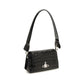 Black Calf Leather Bos Taurus Handbag