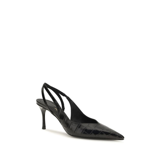 Black Calf Leather Bos Taurus Pumps