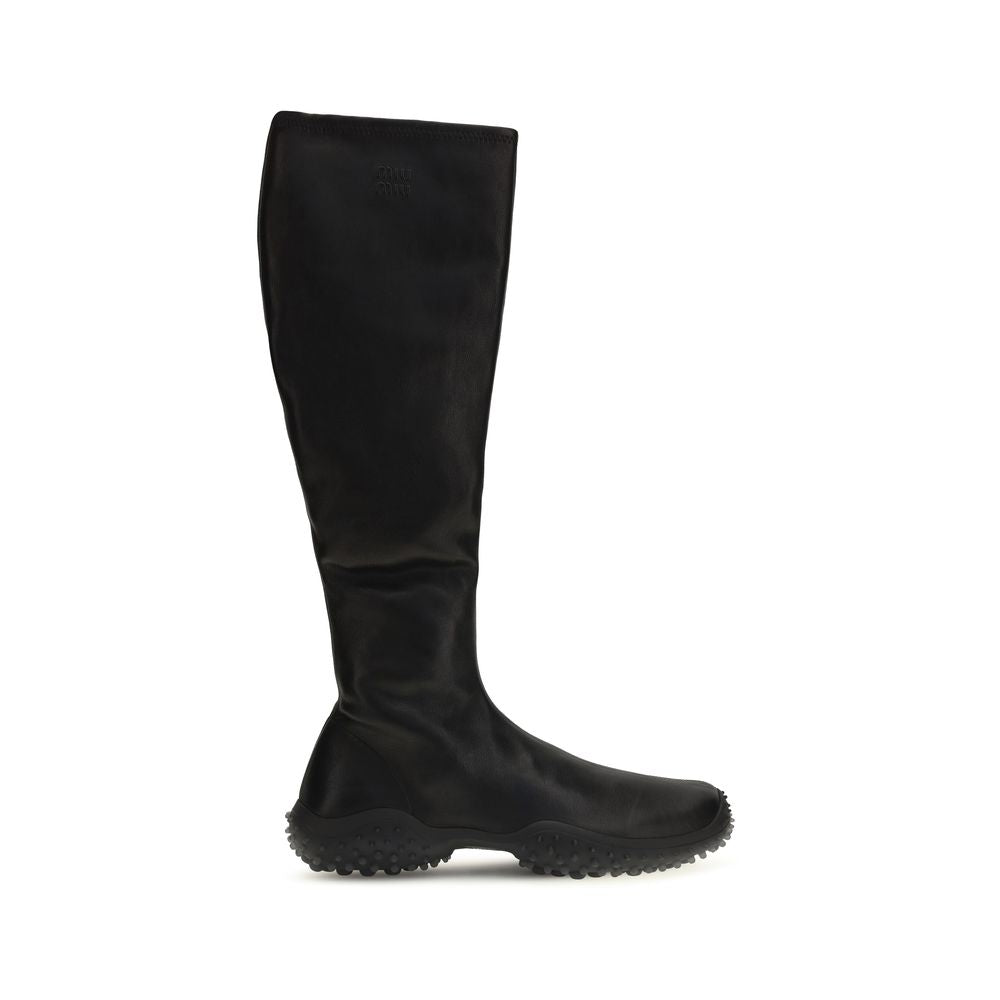 Black Lamb Ovis Aries Ankle Boots