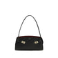 Black Calf Leather Bos Taurus Shoulder Bag