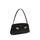 Black Calf Leather Bos Taurus Shoulder Bag