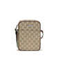 Beige Fabric Shoulder Bag