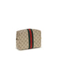 Beige Fabric Shoulder Bag
