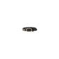 Black Calf Leather Bos Taurus Bracelet