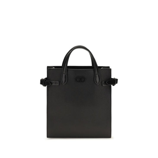 Black Calf Leather Bos Taurus Handbag