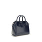 Blue Calf Leather Bos Taurus Handbag