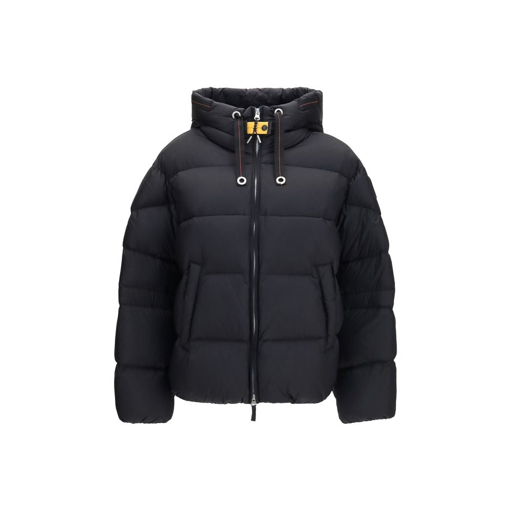 Black Goose Down Full-Length Jacket