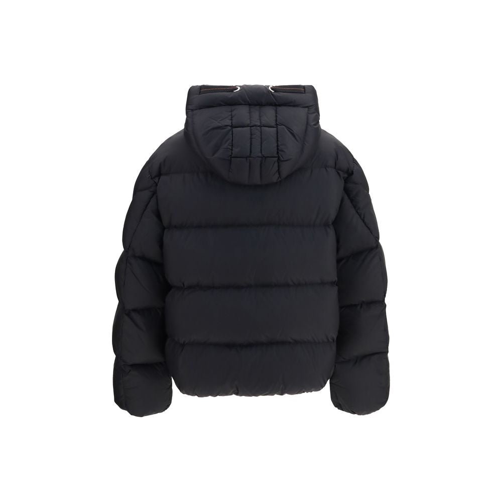 Black Goose Down Full-Length Jacket