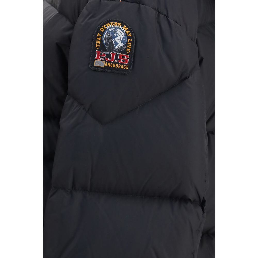 Black Goose Down Full-Length Jacket