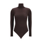 Brown Cotton Bodysuit