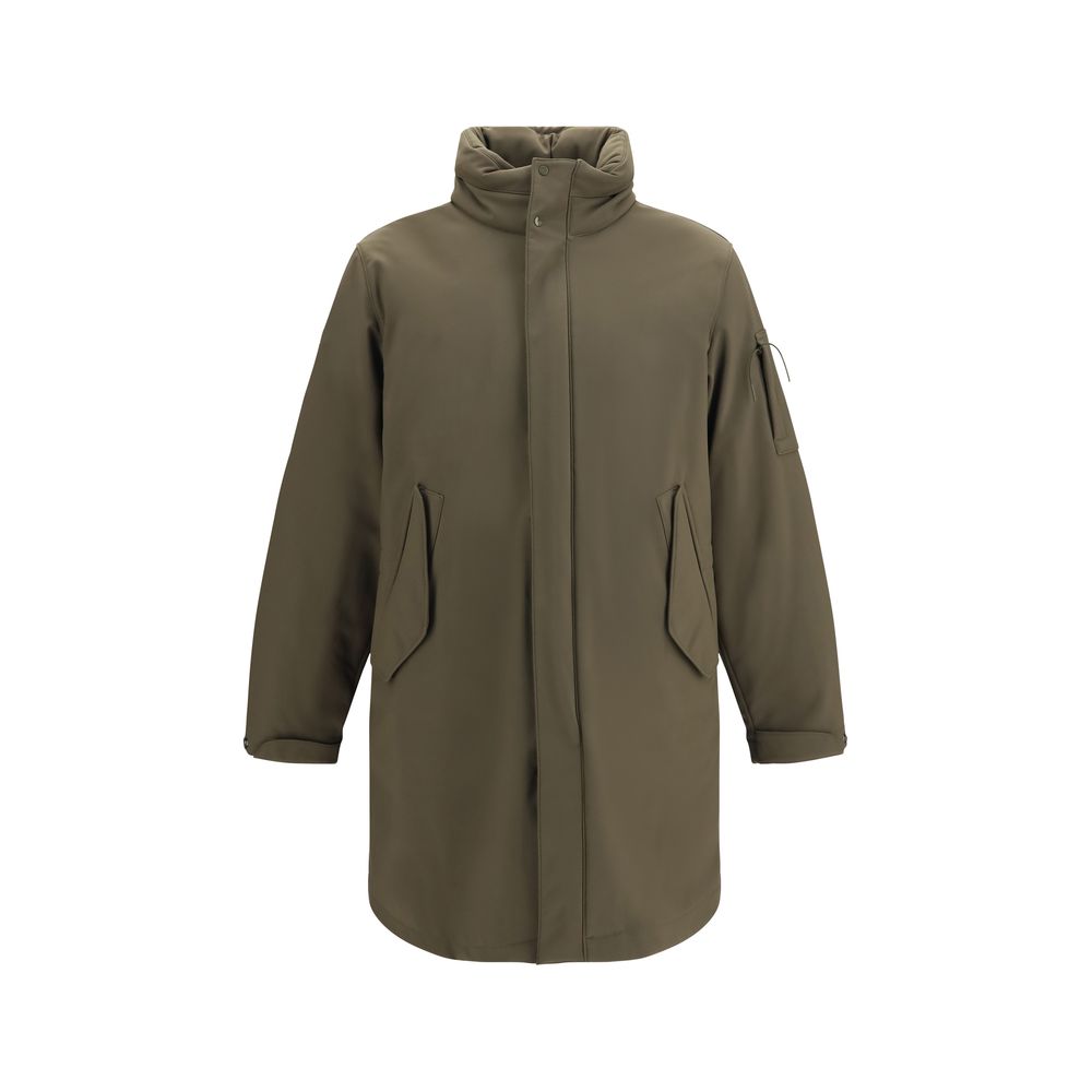 Bicolor Polyamide Parka