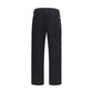 Black Cotton Cargo Pants