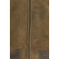 Brown Lamb Ovis Aries Full-Length Jacket