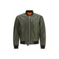 Bicolor Calf Leather Bos Taurus Leather Jacket