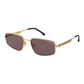 Rose Gold Metal Sunglasses