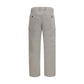 Gray Cotton Cargo Pants