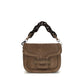 Brown Goatskin Shoulder Bag