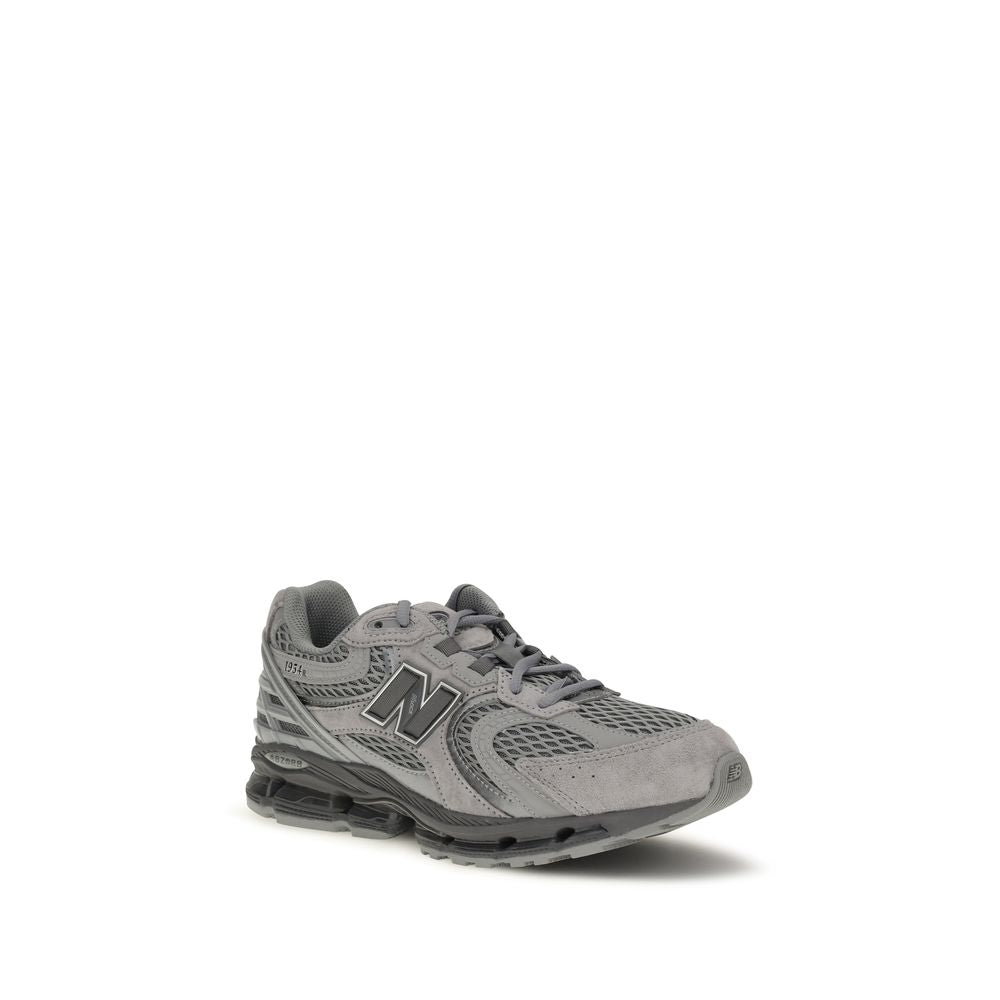Gray Fabric Athletic Sneakers