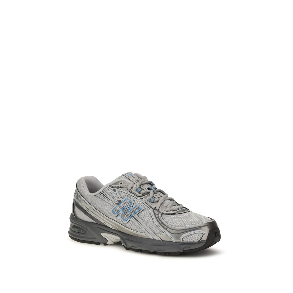 Gray Fabric Athletic Sneakers