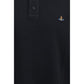 Black Cotton Polo Shirt