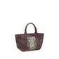 Bordeaux Cotton Shoulder Bag