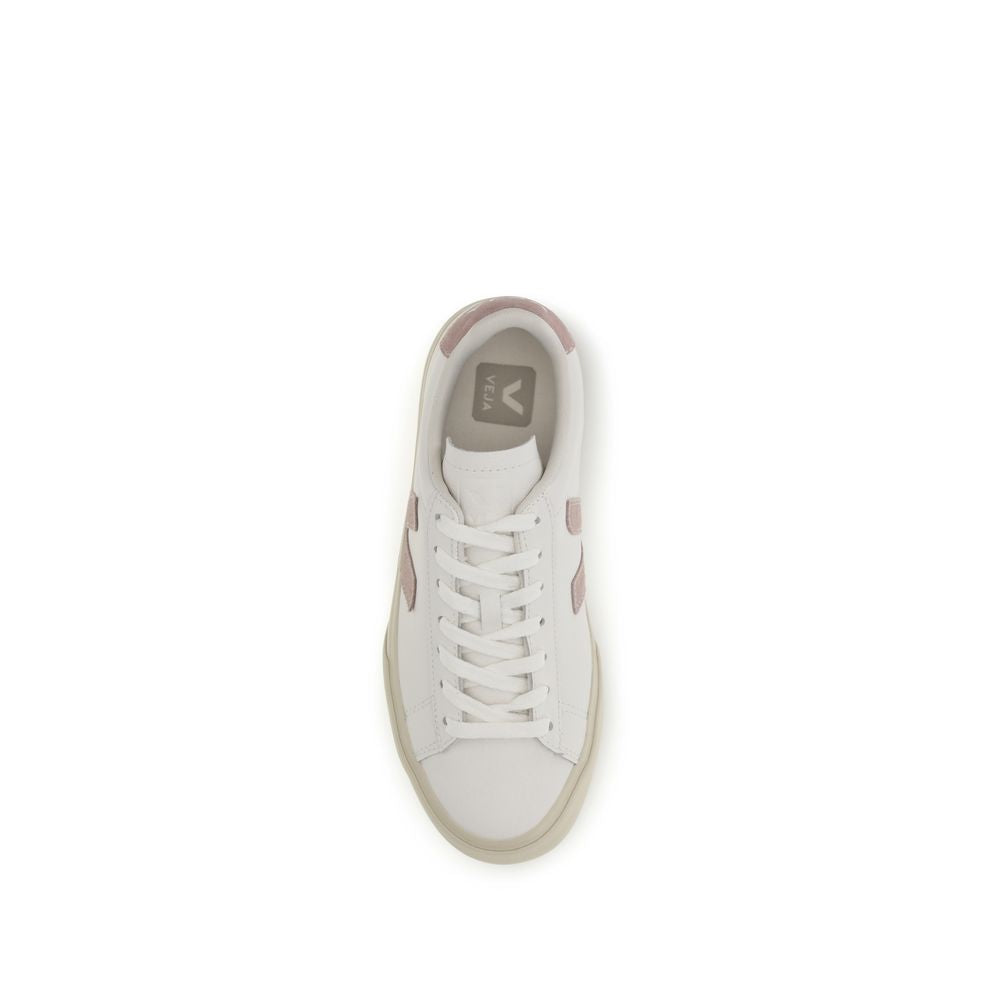 White Calf Leather Bos Taurus Low Top Sneakers