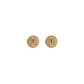 Gold Glass Earrings